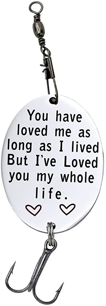 Melix Home You Have Love Me As Long As I Lived Fishing Lure Gift