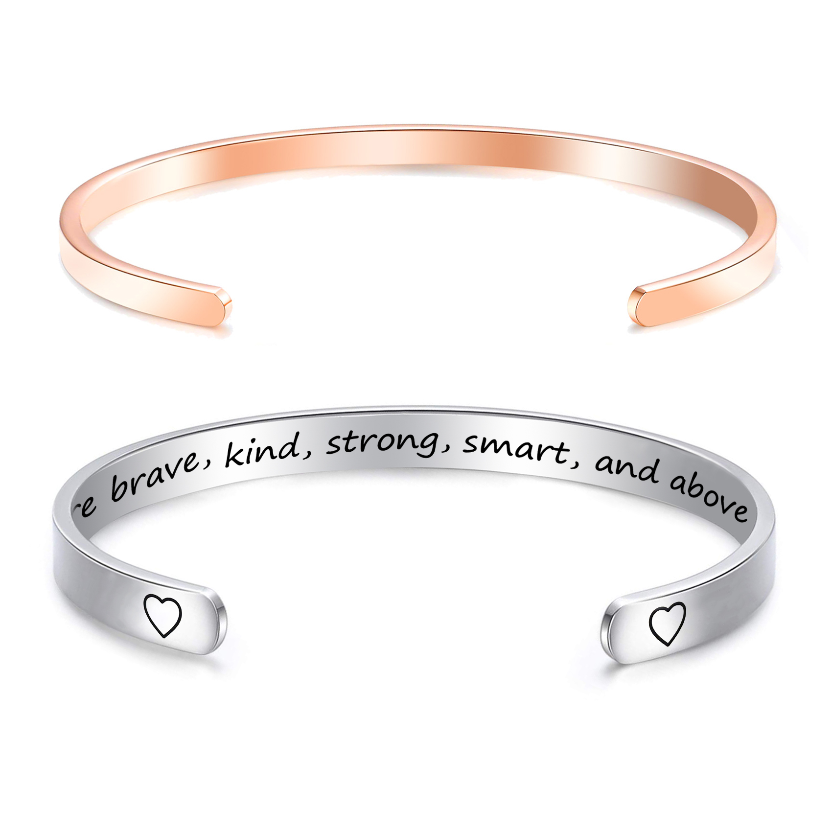 Melix Home Best Friend Encouragement Gifts Bracelets You are Brave Kind ...